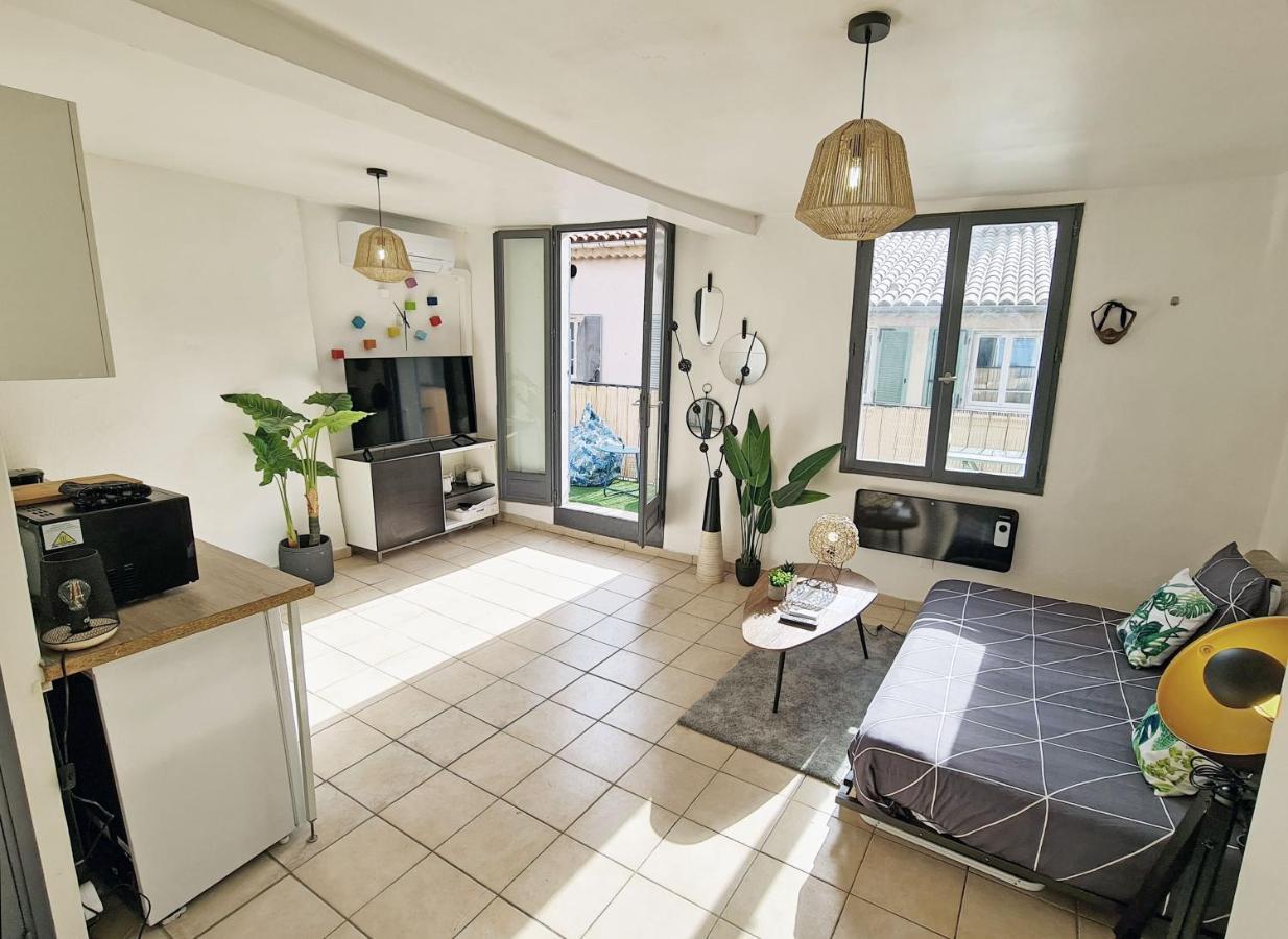 Gregbnb - Centre Ancien - Studio Roof-Top - Climatise - 5Eme Etage Toulon Exterior foto
