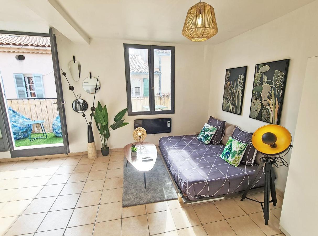 Gregbnb - Centre Ancien - Studio Roof-Top - Climatise - 5Eme Etage Toulon Exterior foto