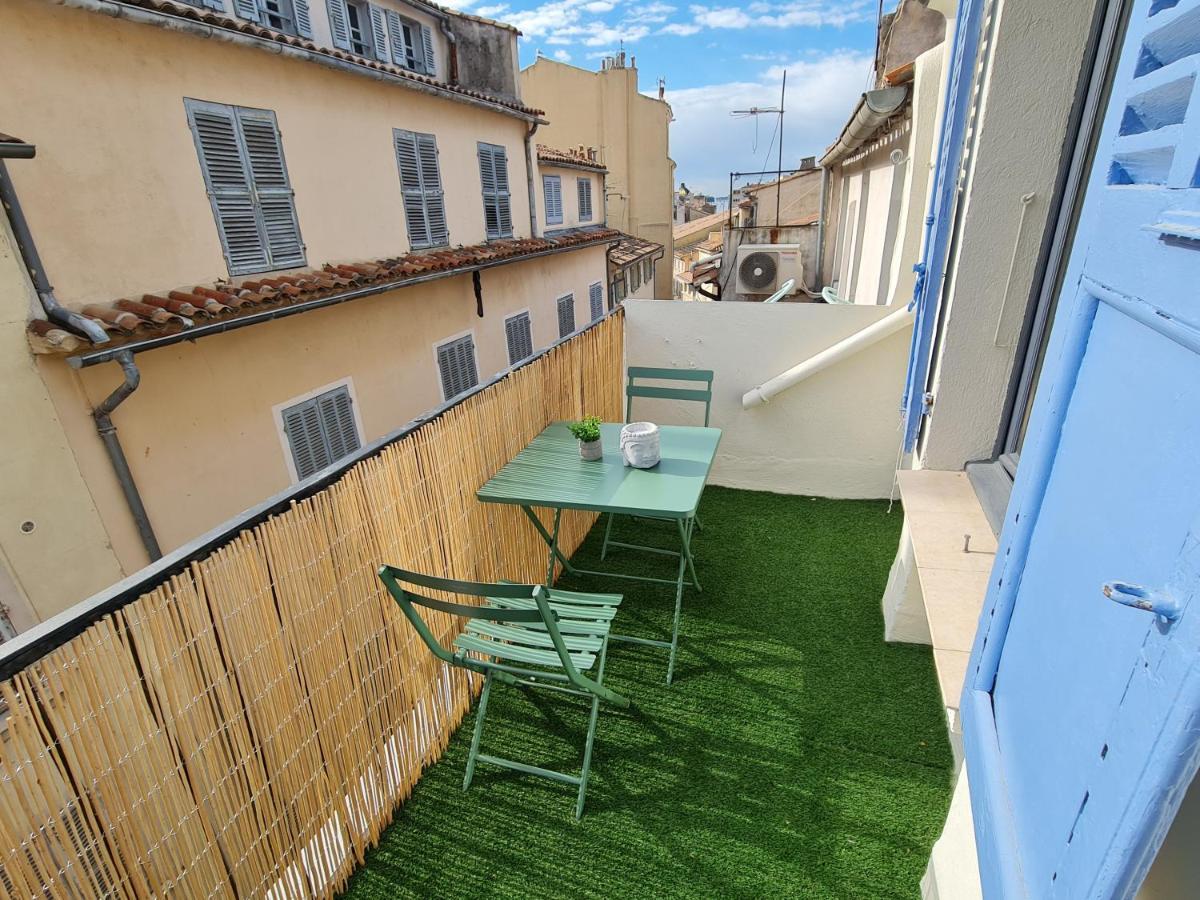 Gregbnb - Centre Ancien - Studio Roof-Top - Climatise - 5Eme Etage Toulon Exterior foto